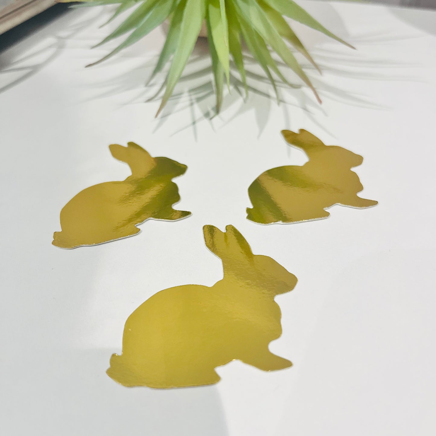 Bunny Easter cupcake toppers x 6