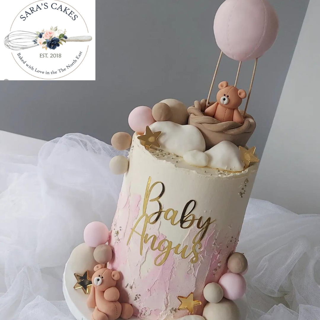 Baby Surname Cake Charm