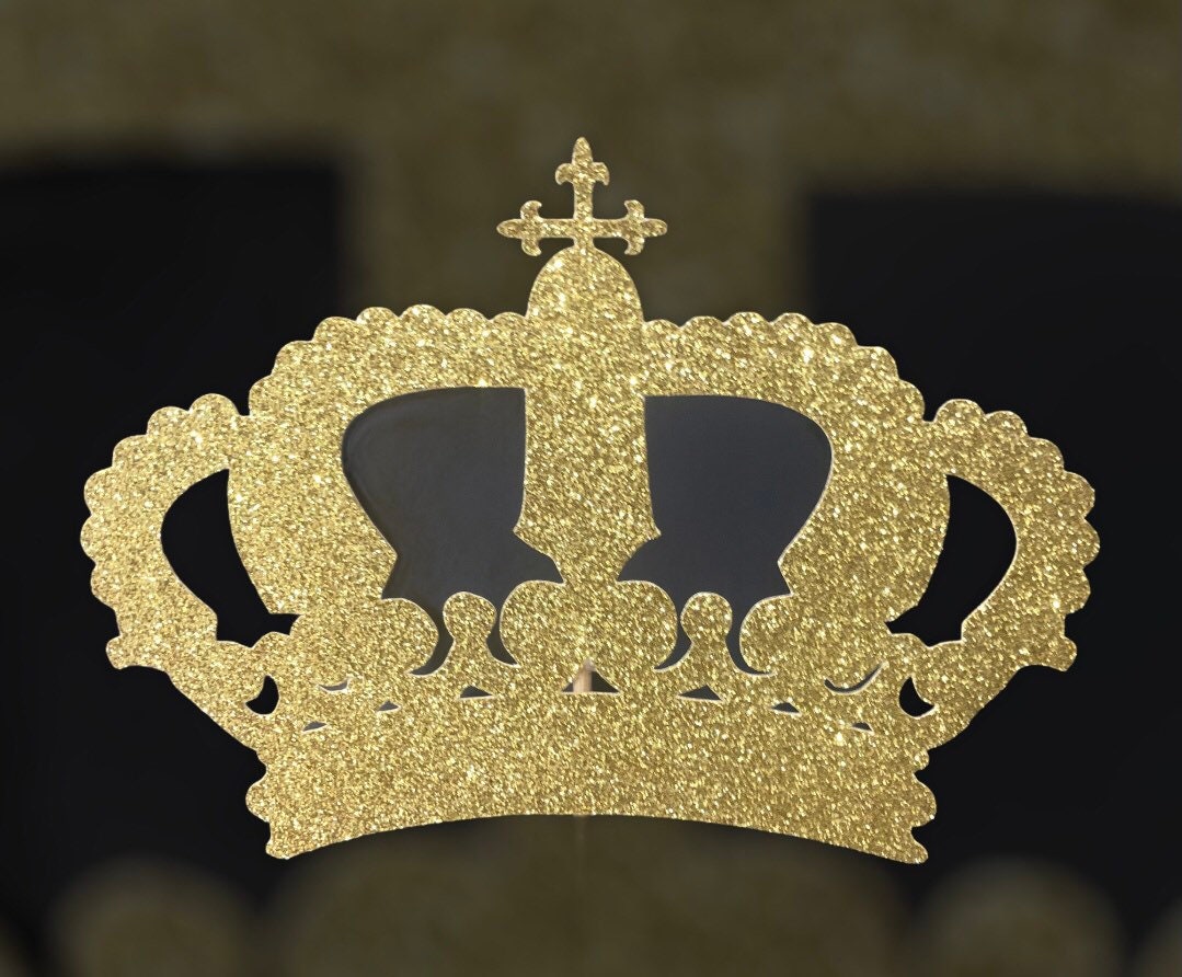 Prince Crown Cake Topper