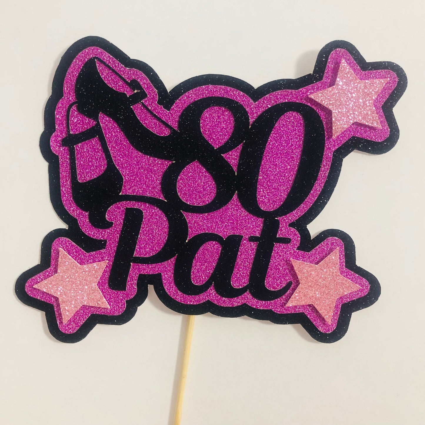 Tap dancer cake topper