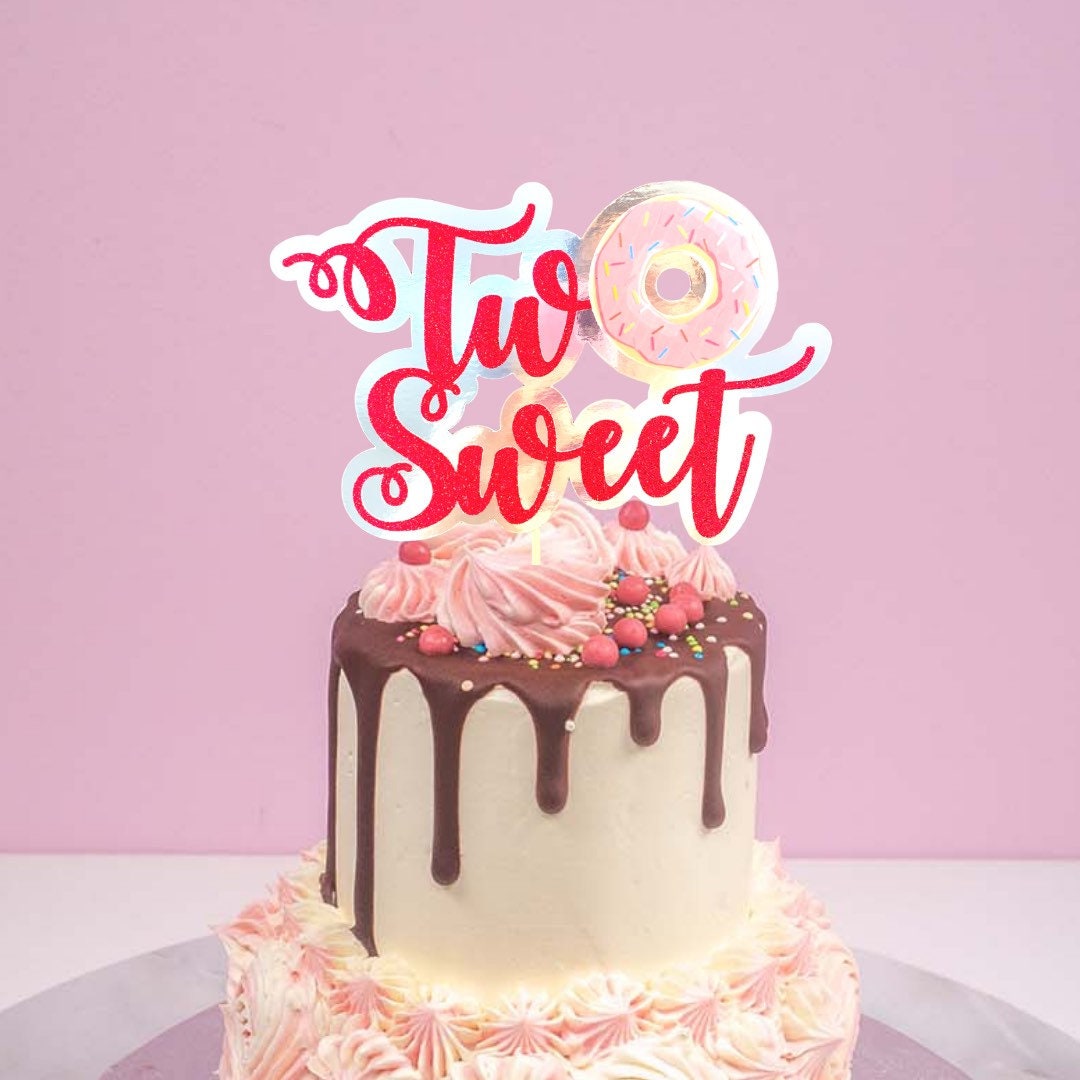 Two sweet cake topper