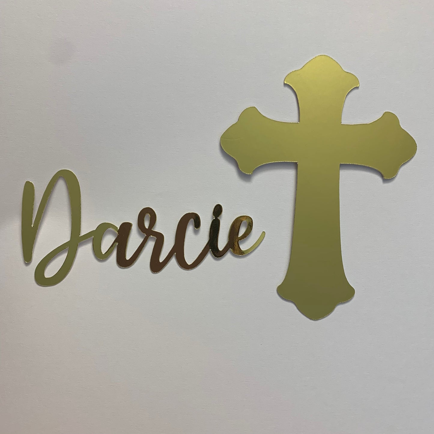 Christening / Baptism Cake Topper Set