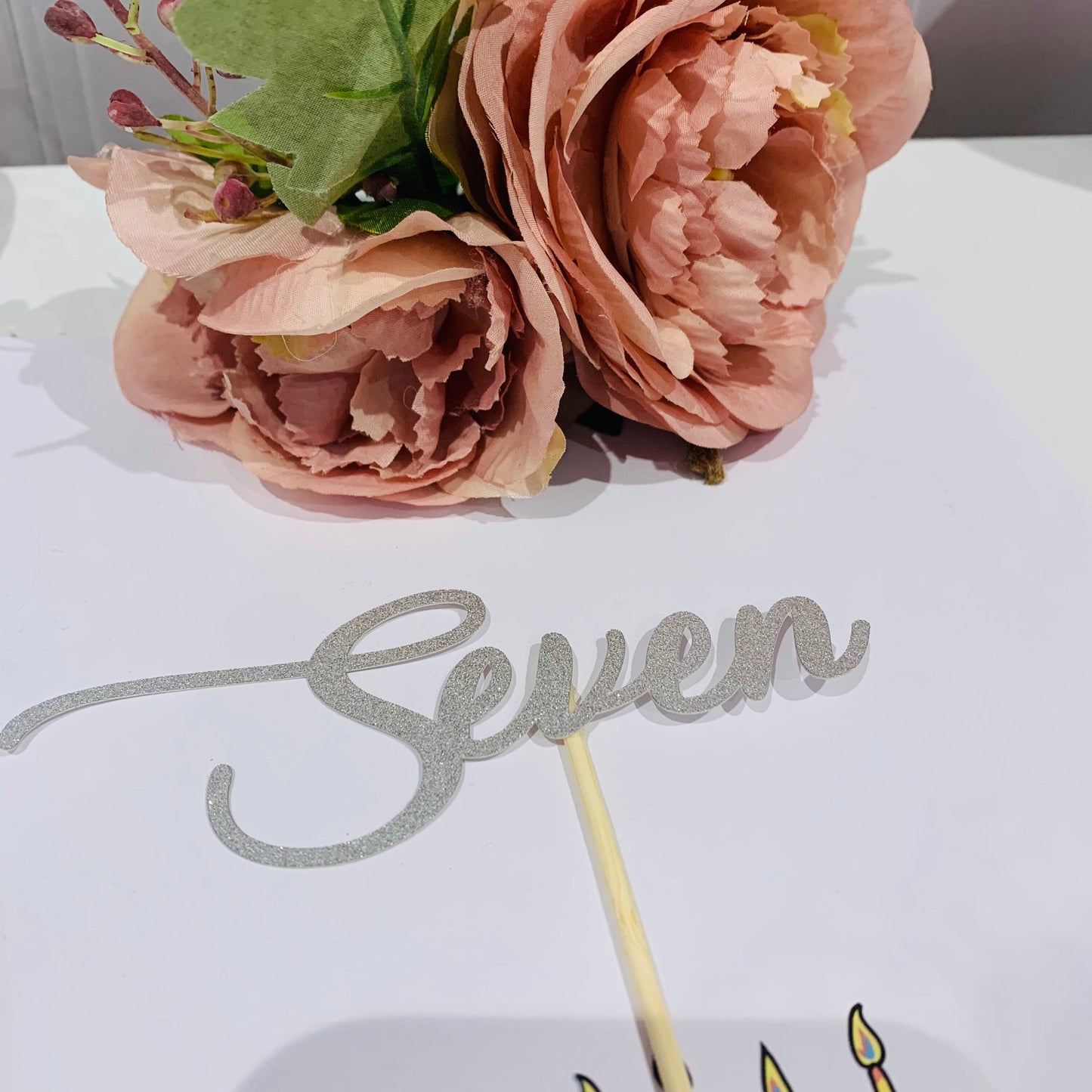 Seven Cake Topper