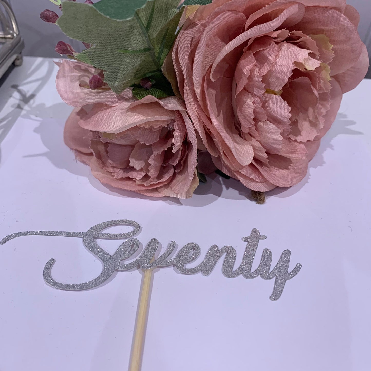 Seventy Cake Topper