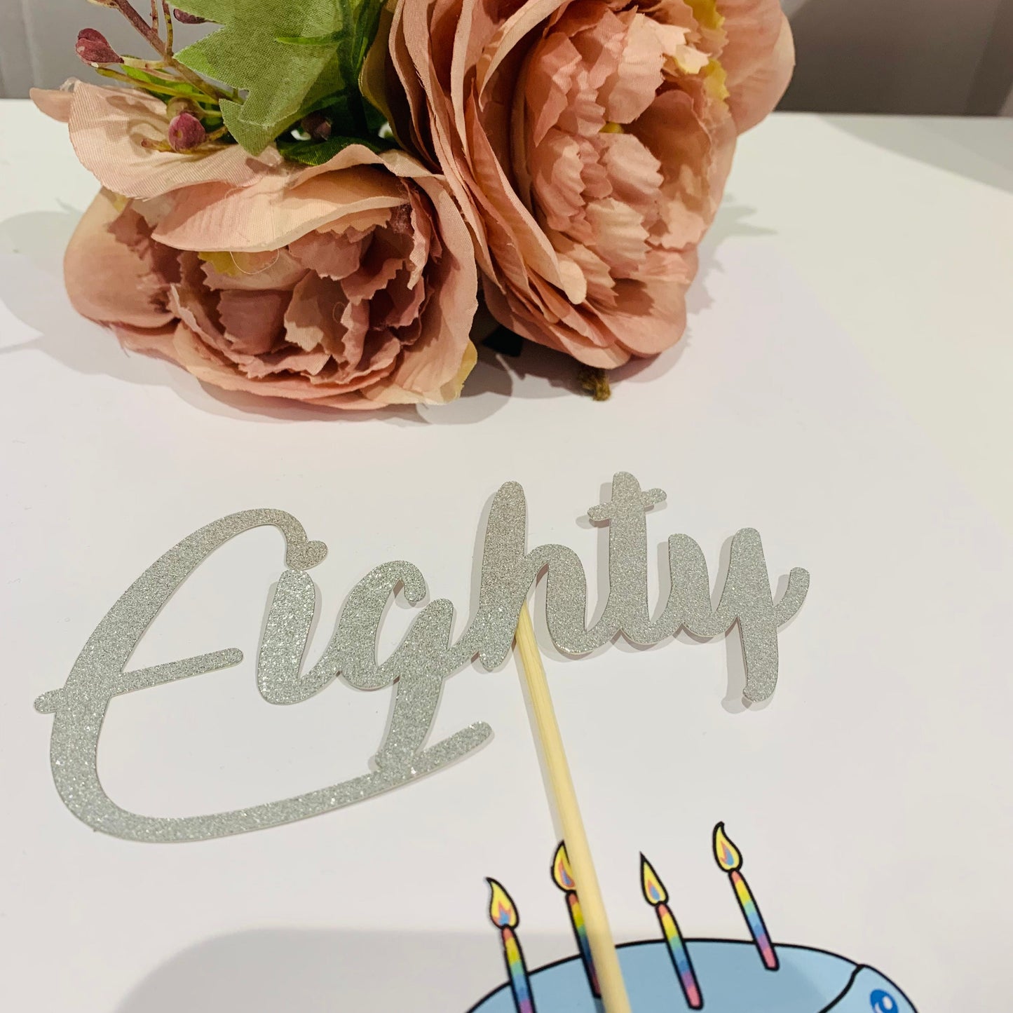 Eighty Cake Topper
