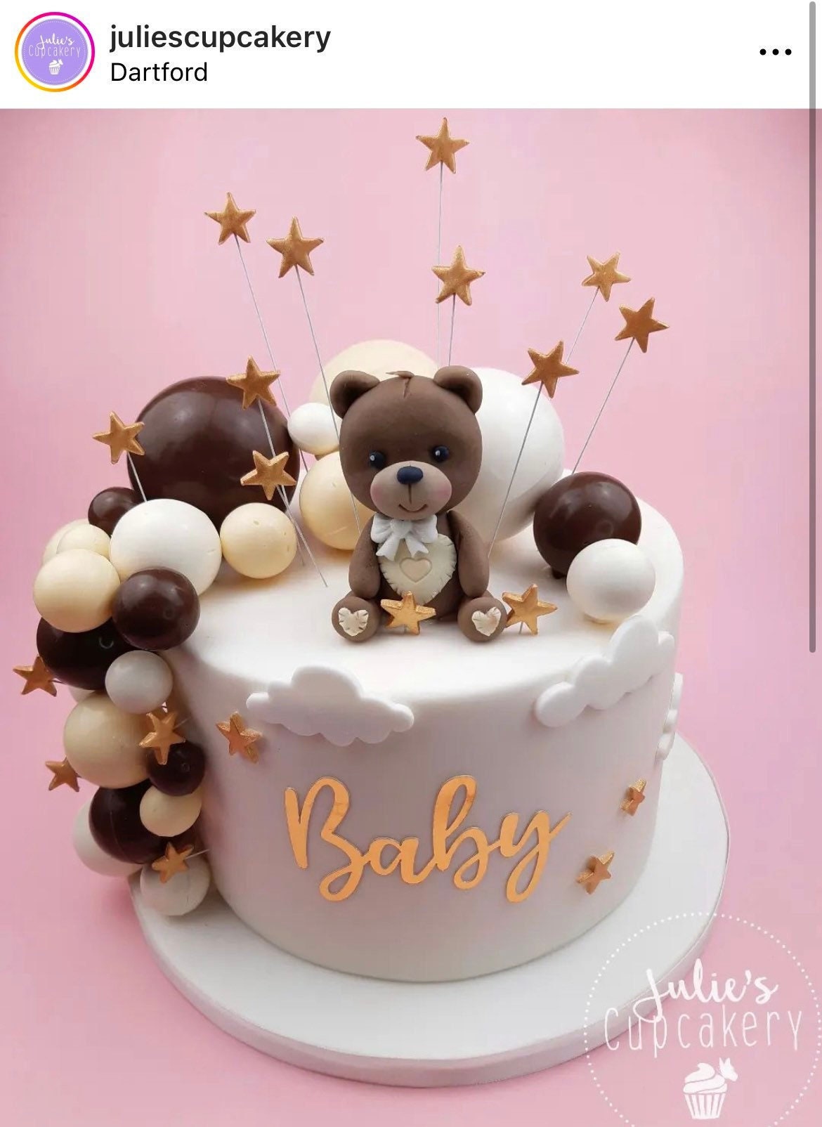 baby Cake charm