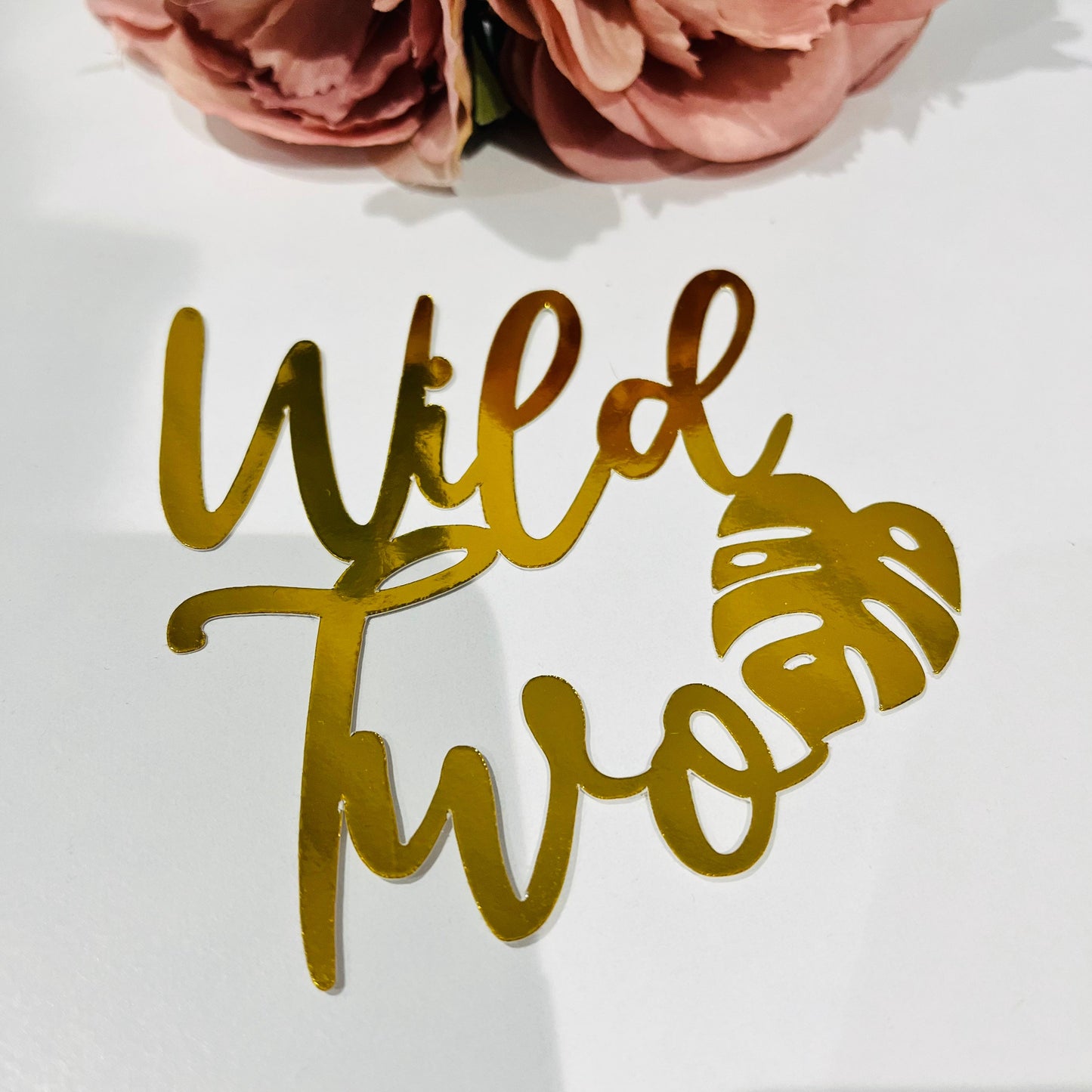 Wild two safari Cake Charm