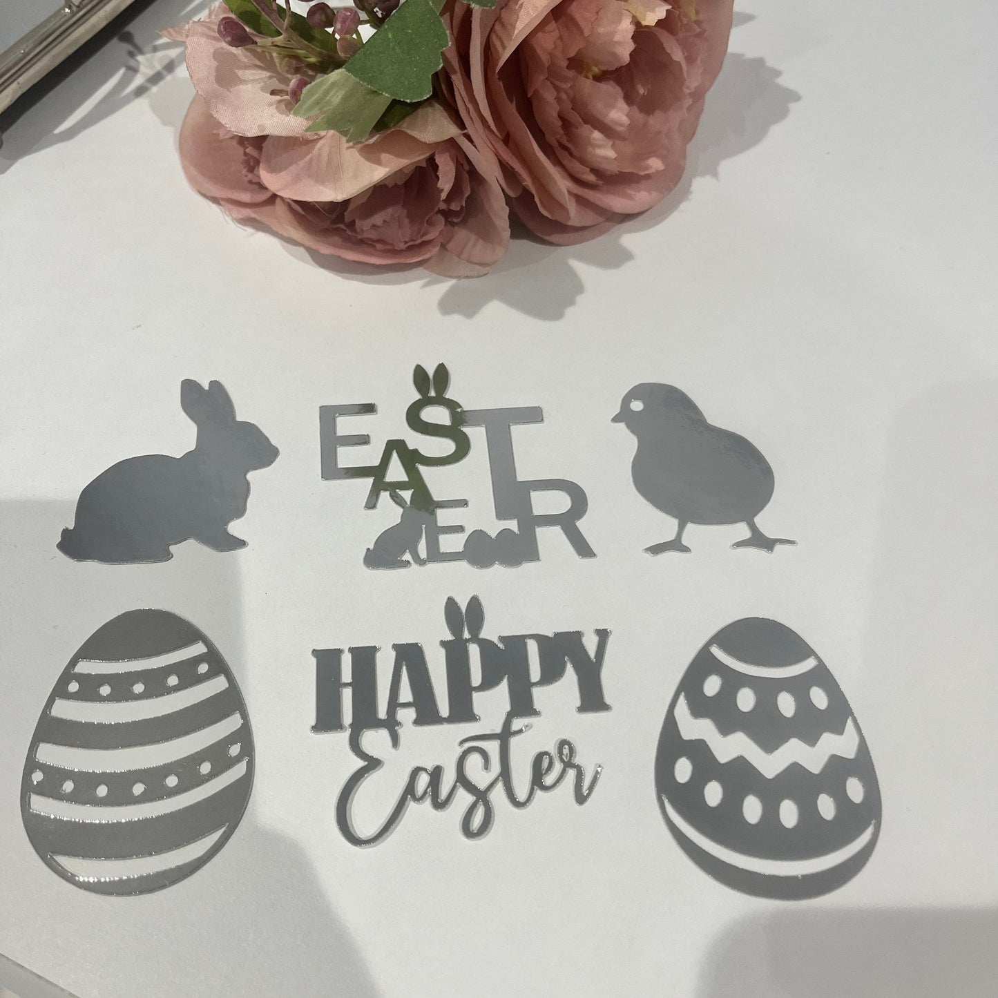 Easter cupcake toppers x 6