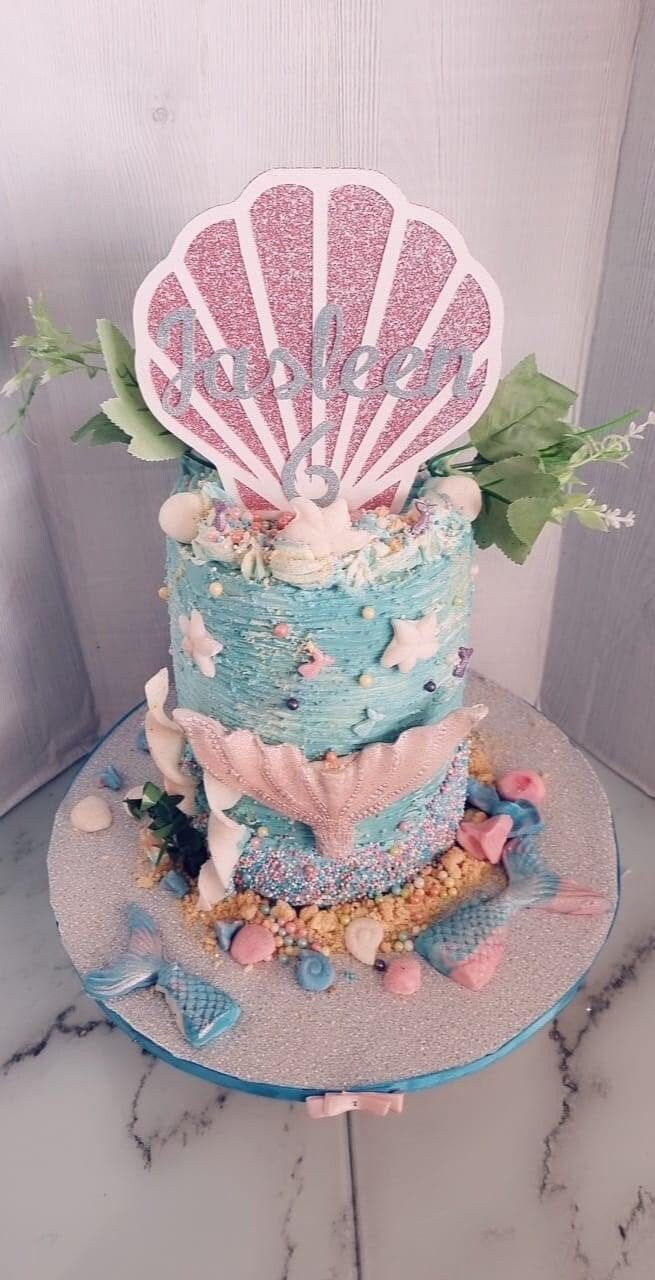 Mermaid Cake Topper