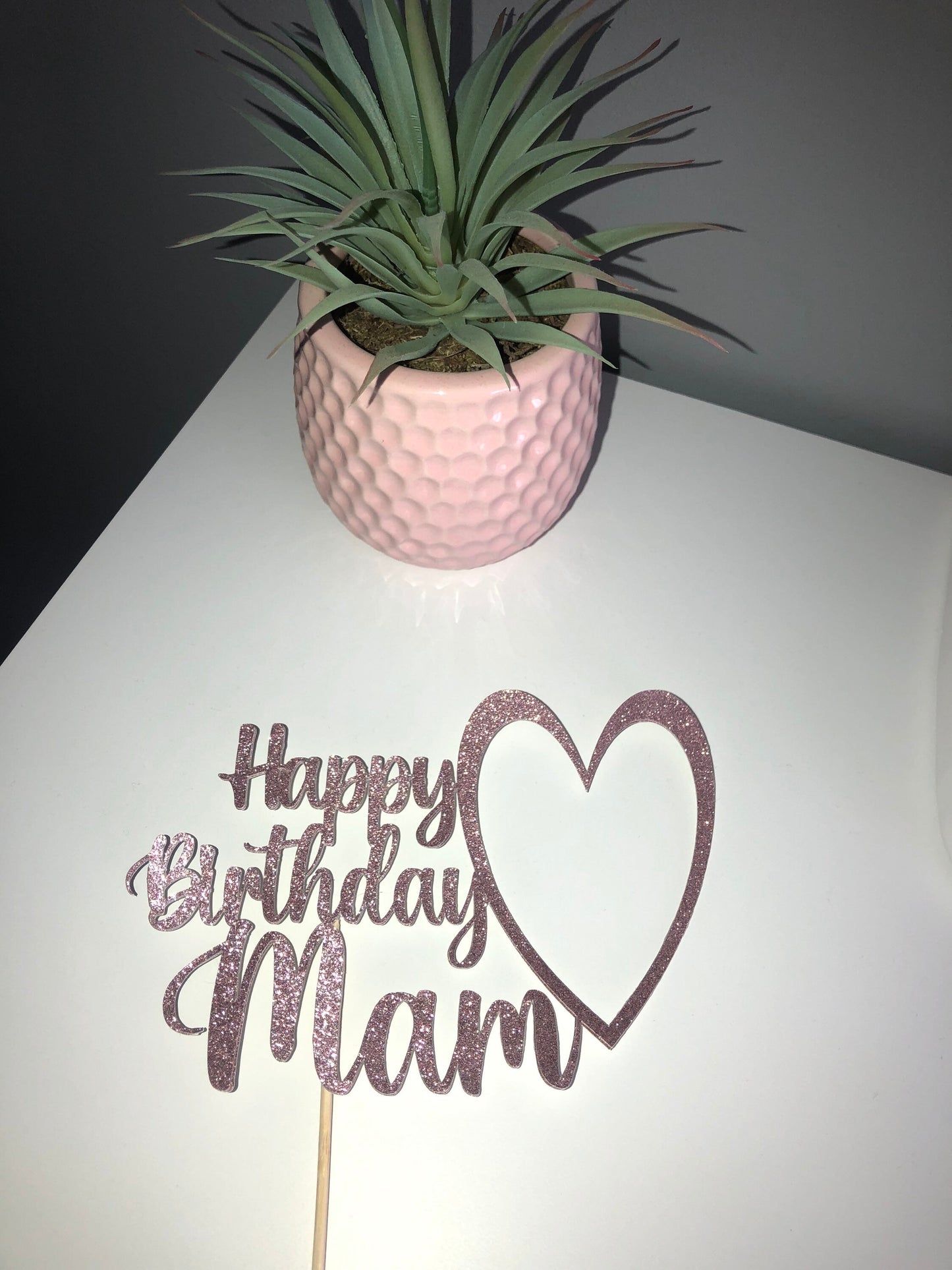 Happy birthday mum cake topper