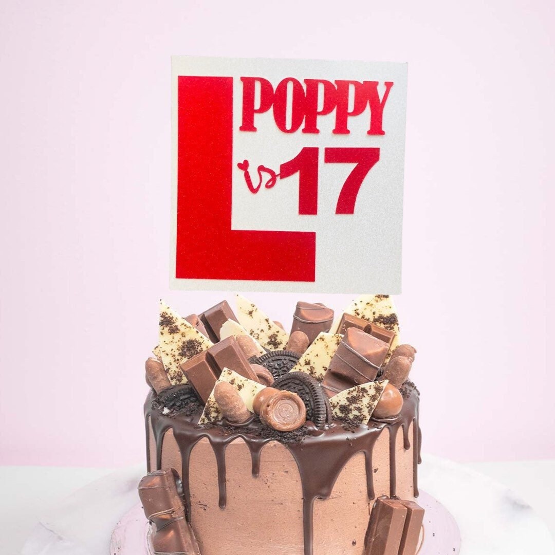 L Plate Cake Topper - Learner Driver