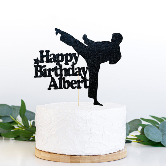 Karate Cake Topper