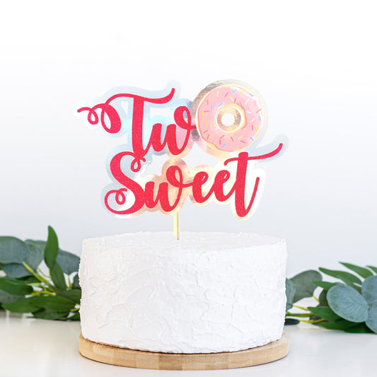 Two sweet cake topper