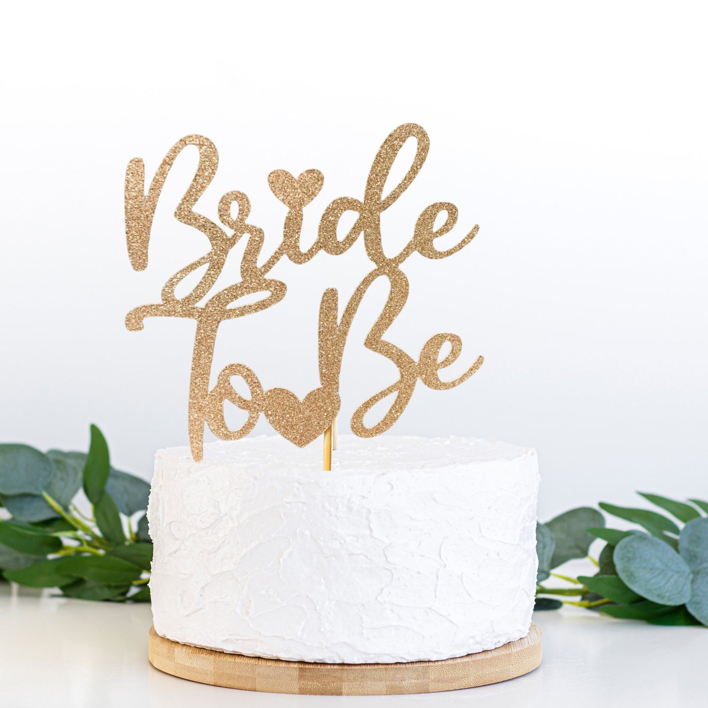 Bride to be cake topper