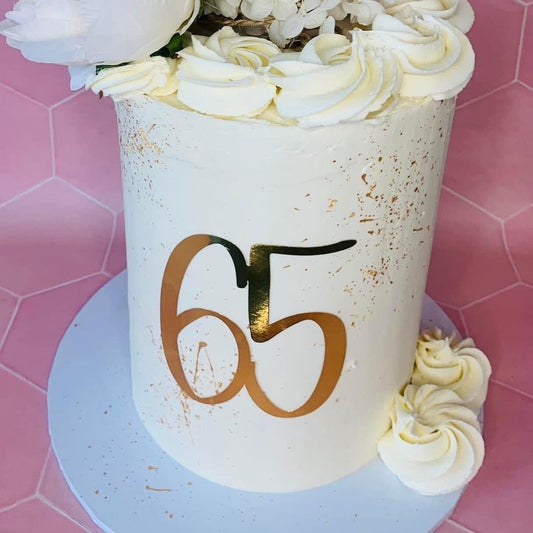 Any Age Number Cake Topper/Charm